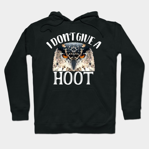 I don't give a hoot owl Hoodie by EnragedBird
